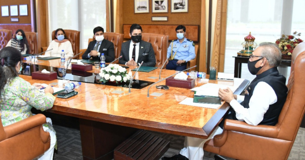 president of pakistan meets instacare